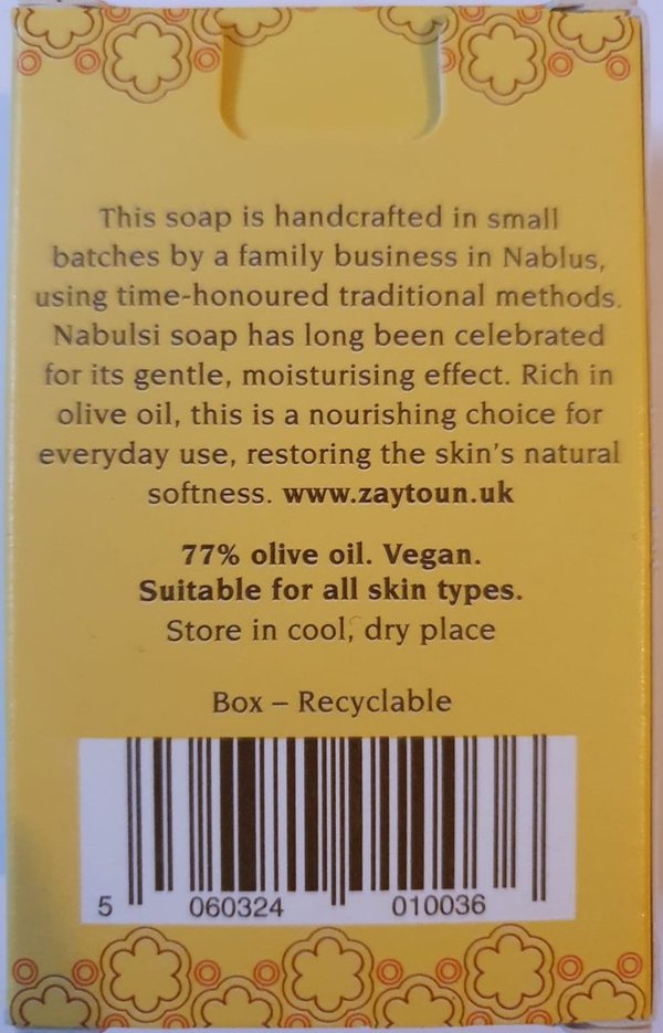 Lemon scented olive oil soap