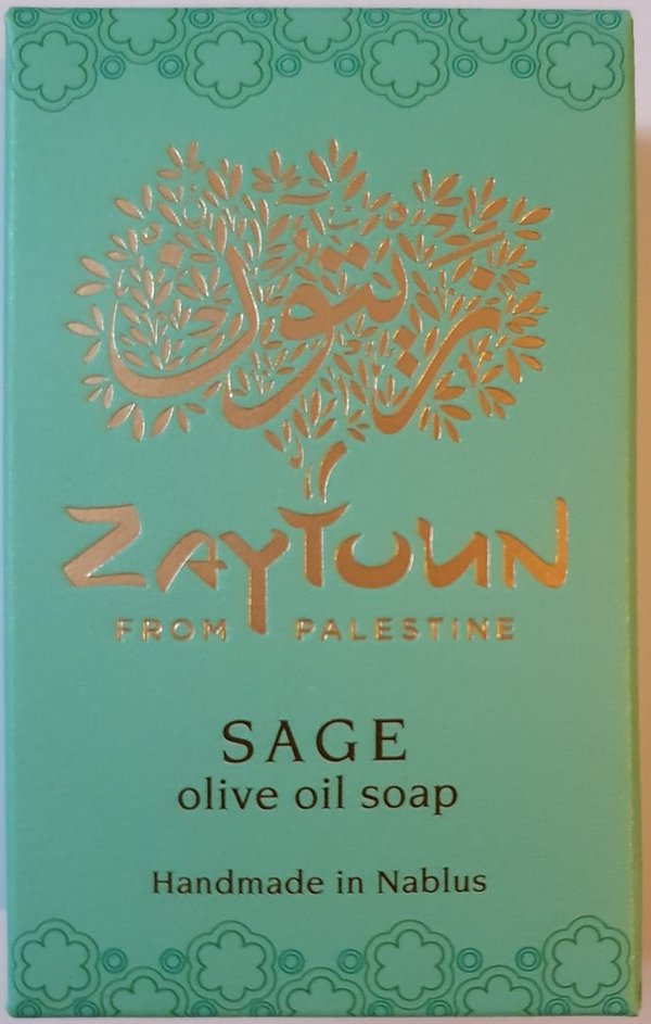Sage scented olive oil soap