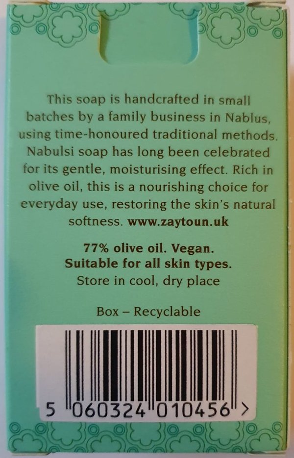 Sage scented olive oil soap