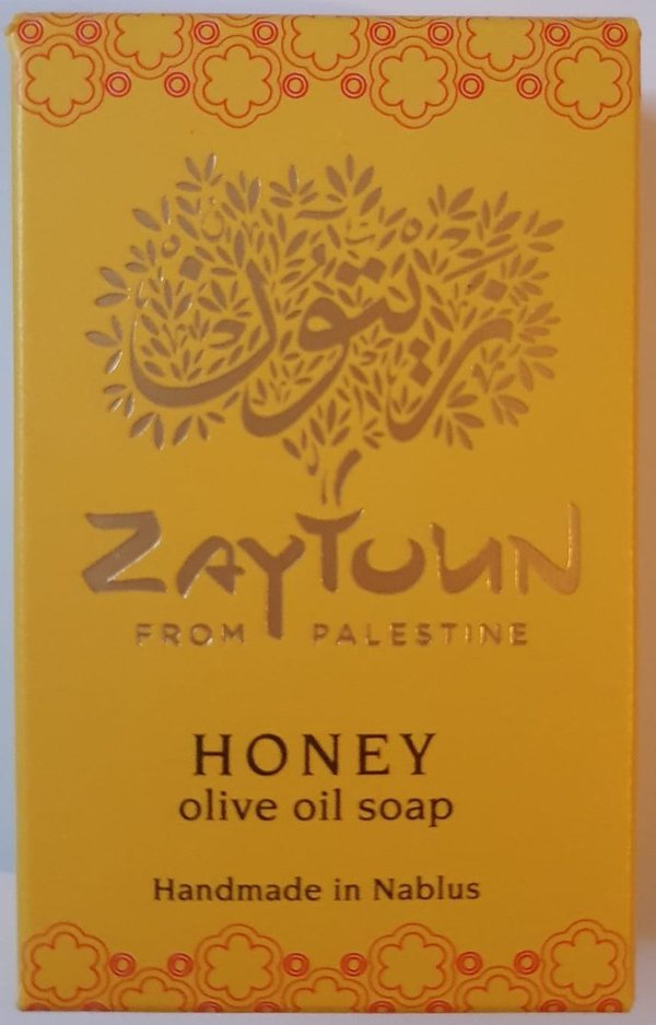 Honey scented olive oil soap