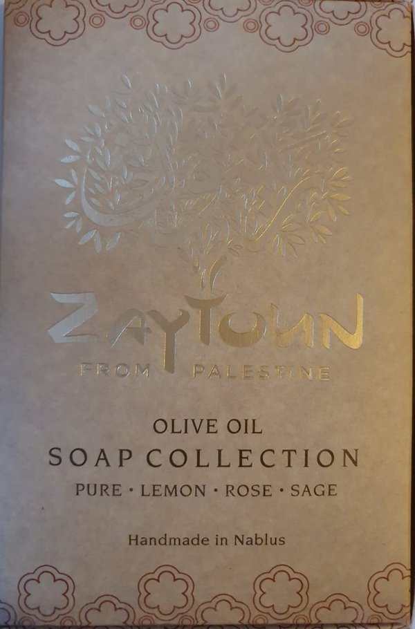 Olive oil soap gift pack (4 bars)