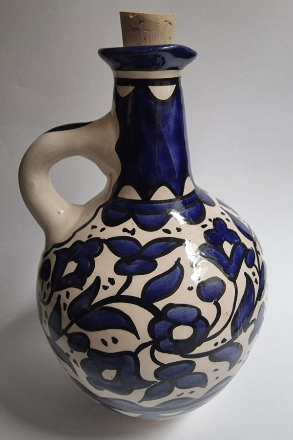 Ceramic oil jug