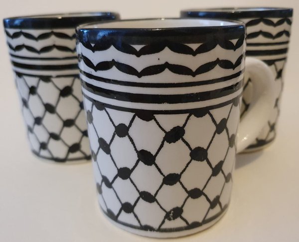 Kefiyeh pattern large mug